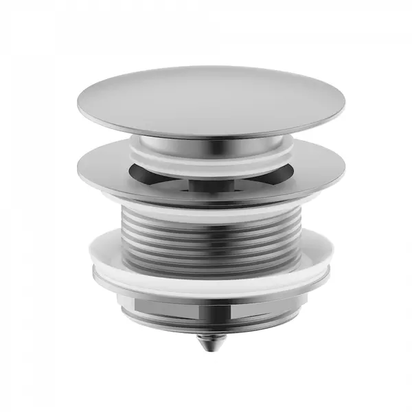 Донный клапан для ванны WONZON WOGHAND Брашированный никель WW-SS105-BN Wonzon Woghand WW-SS105-BN 3973₽