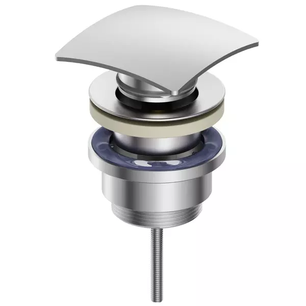 Донный клапан для раковины WONZON WOGHAND Брашированный никель WW-88SS13-BN Wonzon Woghand WW-88SS13-BN 3570₽