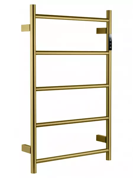 Полотенцесушитель электрический WONZON & WOGHAND BONN, Брашированное золото (WW-AL405-BG) · Wonzon & Woghand, WW-AL405-BG