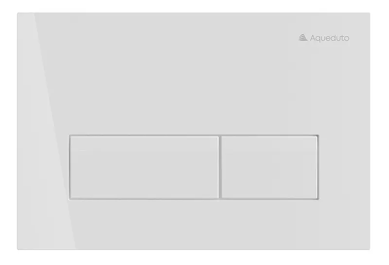 Кнопка смыва Aqueduto Retangulo Novo RET0210 пластик белая 3100₽