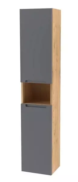 Пенал ZOV Дион 30 подвесной графит матовыйдуб универсальный 28520₽