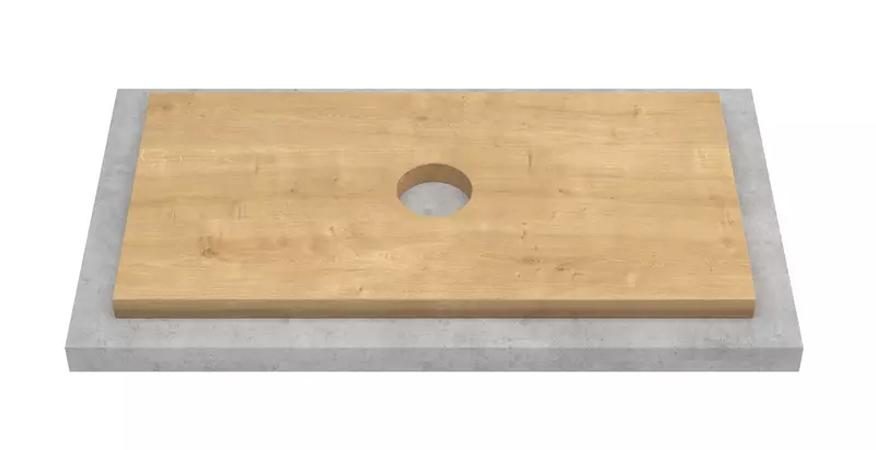 Мебельная столешница ZOV 60 пластик туя 11722₽