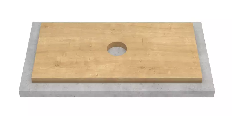 Мебельная столешница ZOV 100 пластик туя 15754₽