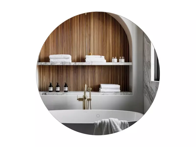 Зеркало ZOV 204 100 с сенсорным выключателем с подсветкой 27885₽