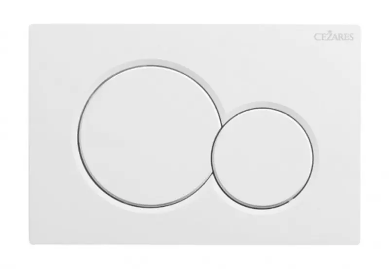 Кнопка смыва Cezares STYLUS-BTN-BL полимер белая 2500₽