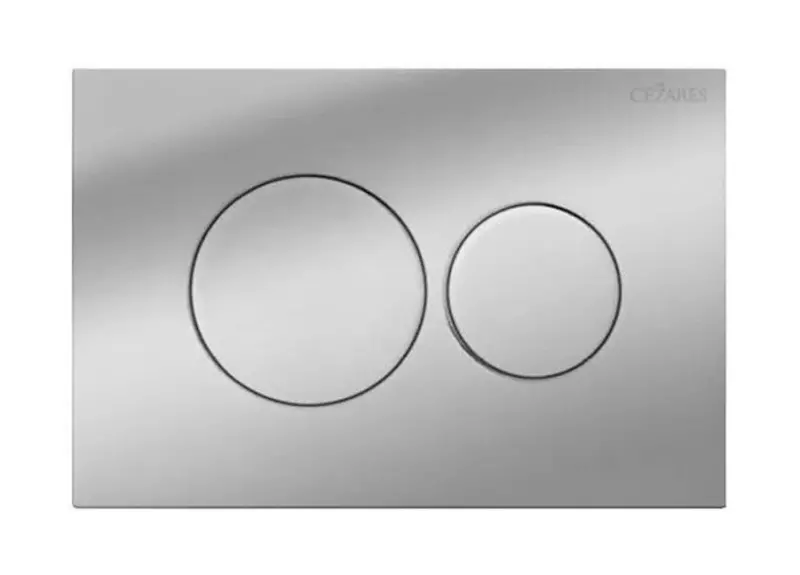 Кнопка смыва пневматическая Cezares PN1-BTN-01 полимер хром 3900₽