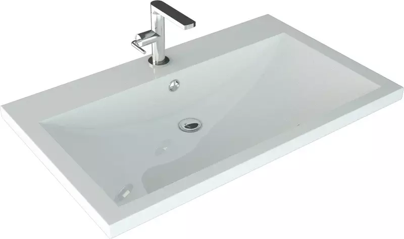 Раковина Alice Alice 80 литьевой мрамор белая 10000₽