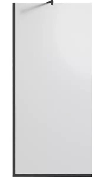 Душевая перегородка Timo TP-119003F-8 матоваячёрная универсальная 37200₽