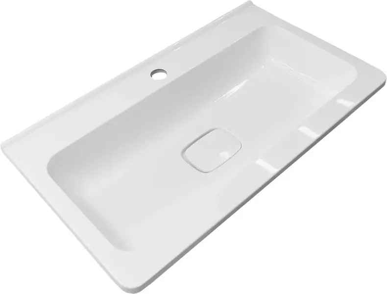 Раковина «Эстет» Марелла Люкс 70 литьевой мрамор белая