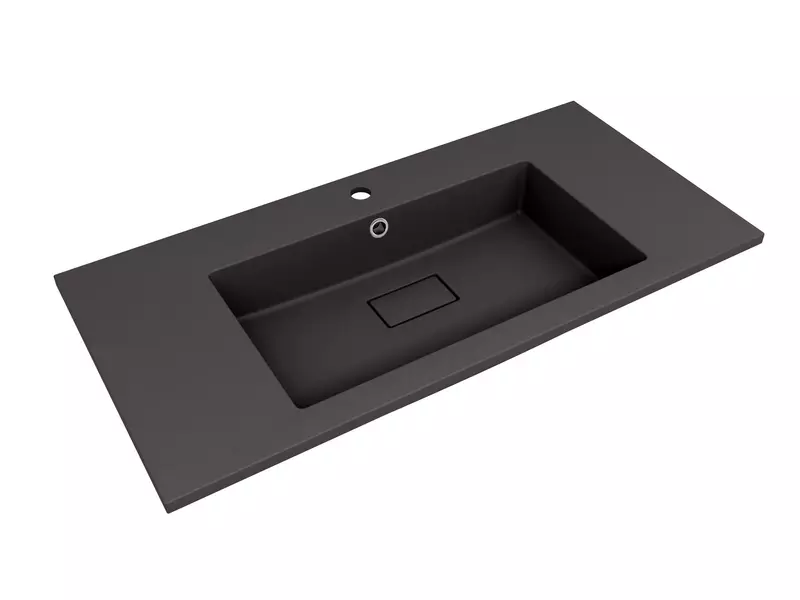 Раковина Флорентина Line 10048 искусственный камень антрацит 10374₽