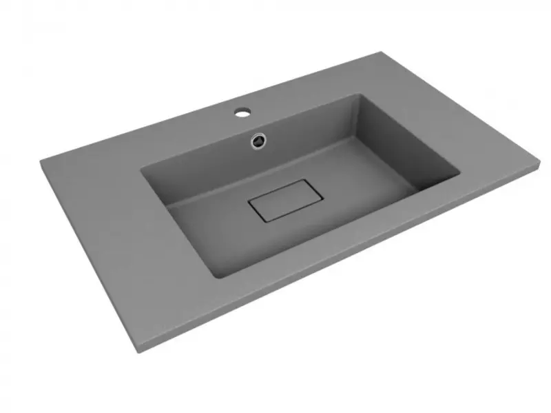 Раковина Флорентина Line 8048 искусственный камень серый шёлк 9200₽