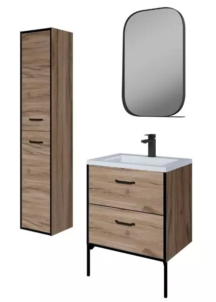 Мебель для ванной Grossman Неро 65 альпийский дуб 37700₽