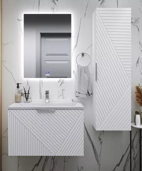 Мебель для ванной подвесная Grossman Блисс 60 белая матовая 51100₽