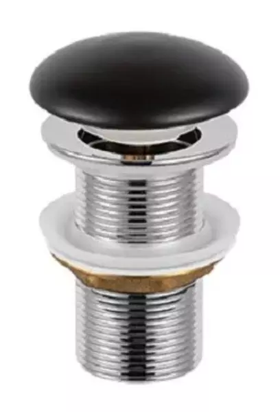 Донный клапан для раковины Ceramica Nova CN2000MBnc чёрный матовый 2890₽