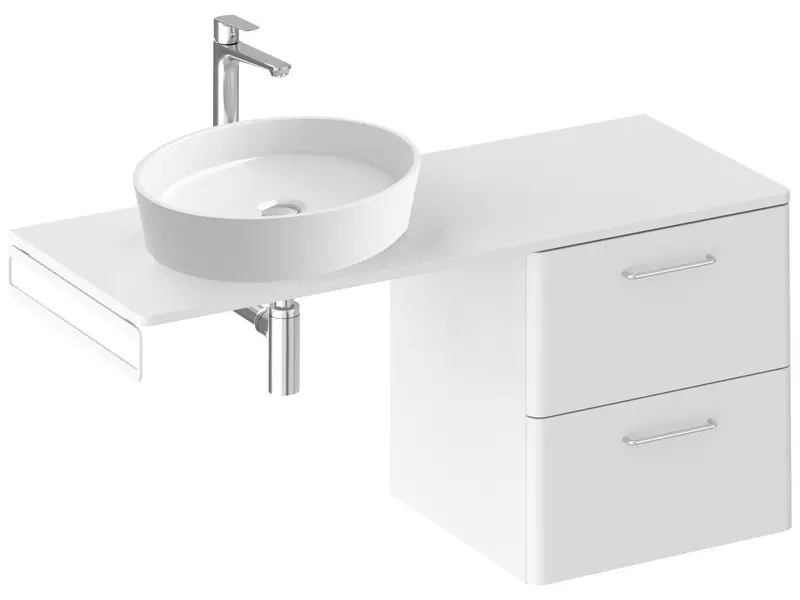 Тумба с раковиной Ravak SD Balance II 60 Uni 40 подвесная белый универсальная универсальная 152026₽