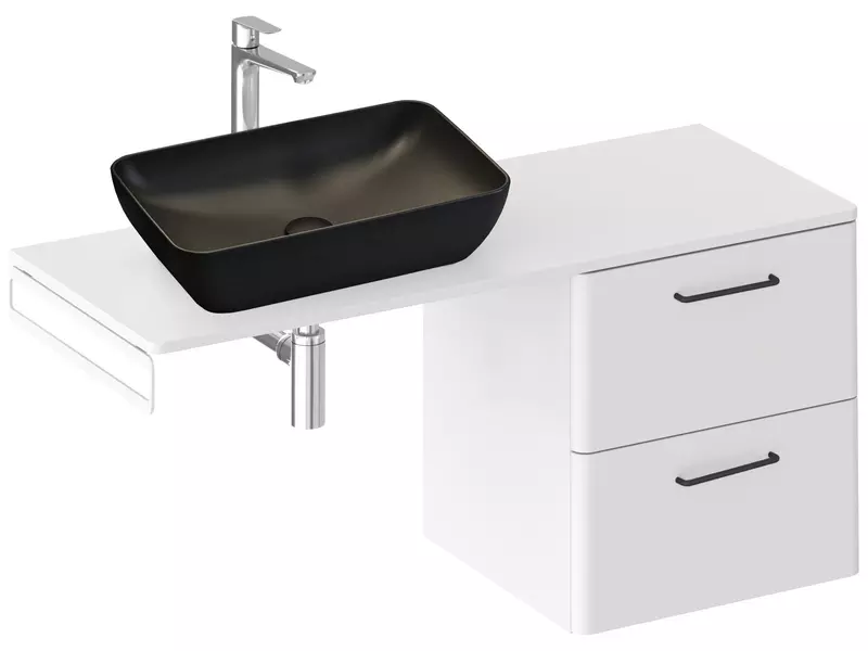 Тумба с раковиной Ravak SD Balance II 60 Uni Slim R 5031 подвесная белый универсальная 156099₽