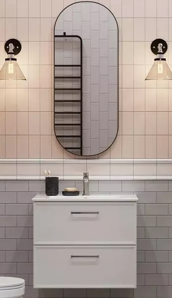 Мебель для ванной подвесная Kerama Marazzi Piano Classic 75 ясень белый матовый 90349₽