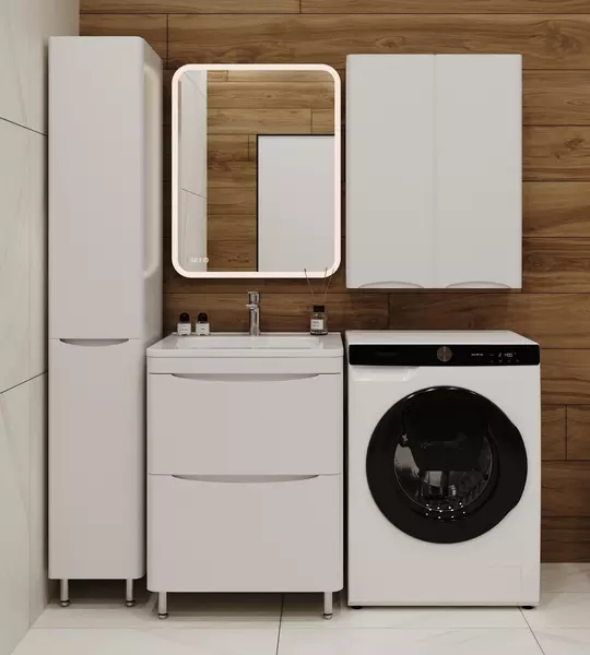 Мебель для ванной Style Line Бергамо Мини 60 Люкс антискрейтч белый 39223₽