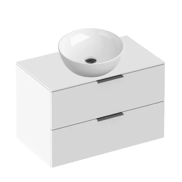 Тумба с раковиной Ravak SD Comfort II 80 Uni Slim B 40 подвесная белая 136618₽