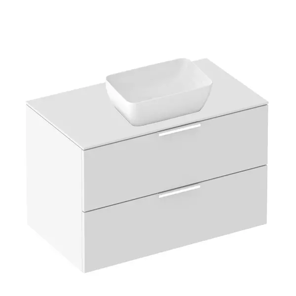 Тумба с раковиной Ravak SD Comfort II 80 Uni Slim R 5031 подвесная белая 137658₽