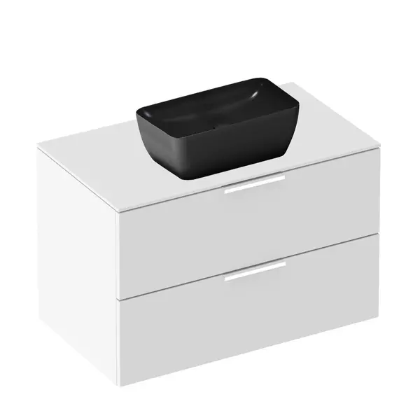 Тумба с раковиной Ravak SD Comfort II 80 Uni Slim R 5031 подвесная белая 142691₽