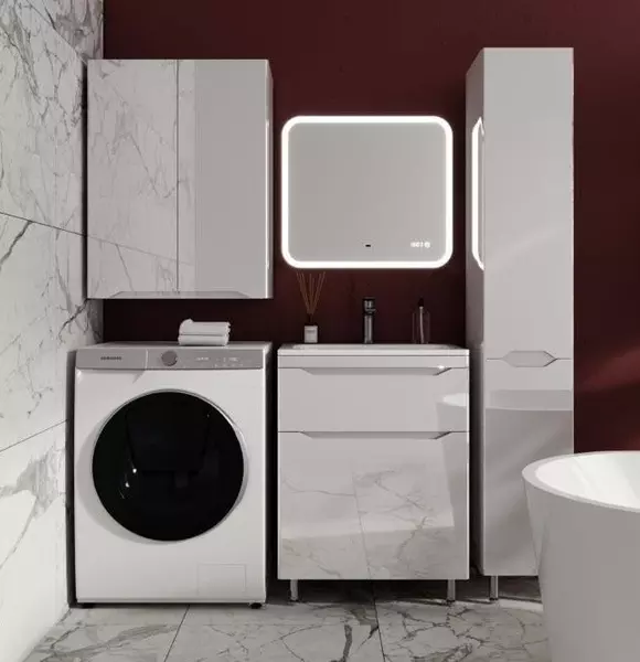 Мебель для ванной Style Line Марелла 60 белая глянцевая 39828₽