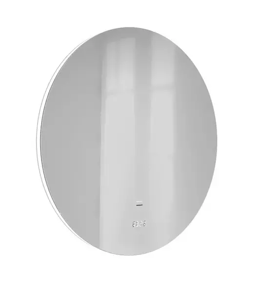 Зеркало Raval Solo 6060 с инфракрасным выключателем с часами с подсветкой 17200₽