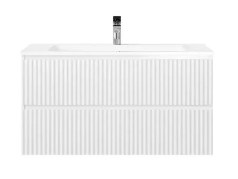 Тумба с раковиной Raval Coste 100 Modul 100 подвесная белая 40800₽