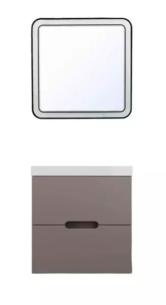 Мебель для ванной подвесная Style Line Матис 60 тауп тёмный 33945₽