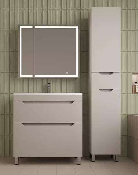 Мебель для ванной Style Line Остин 80 крем матовая 47136₽