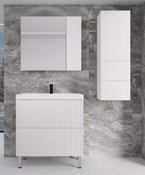 Мебель для ванной Style Line Стокгольм 60 белый рифленый софт 36894₽