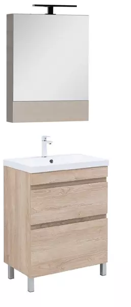 Мебель для ванной Aquanet Нота New 58 дуб светлый 29896₽