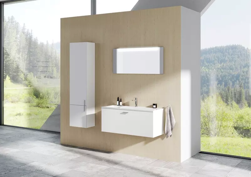 Мебель для ванной подвесная Ravak SD Clear II 100 белый глянец 203170₽