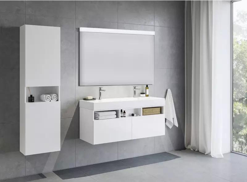 Мебель для ванной подвесная Ravak SD Natural 120 белый глянец 214390₽