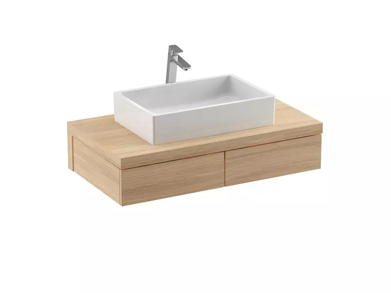 Тумба с раковиной Ravak SD Formy 100 Formy 01 6039 подвесная дуб 228800₽