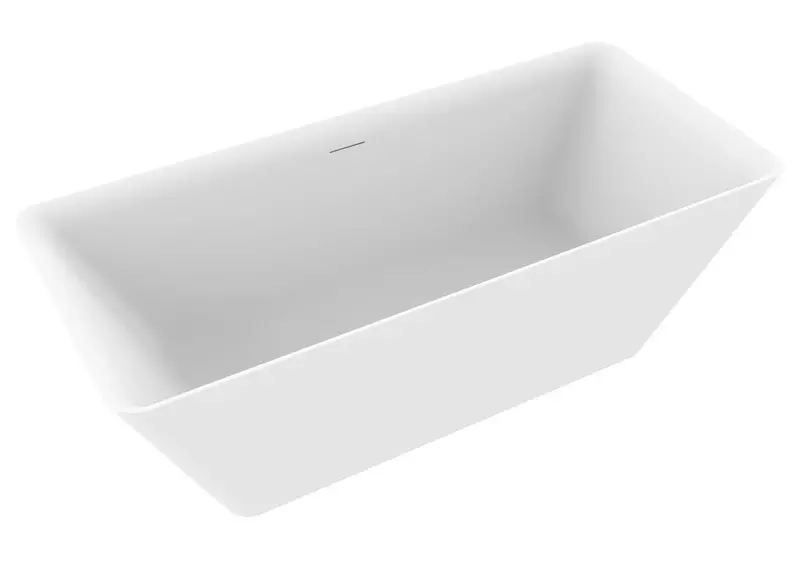 Ванна акриловая AQUAme AQM3502MW 16875 с ножками с сифоном белая матовая 99500₽