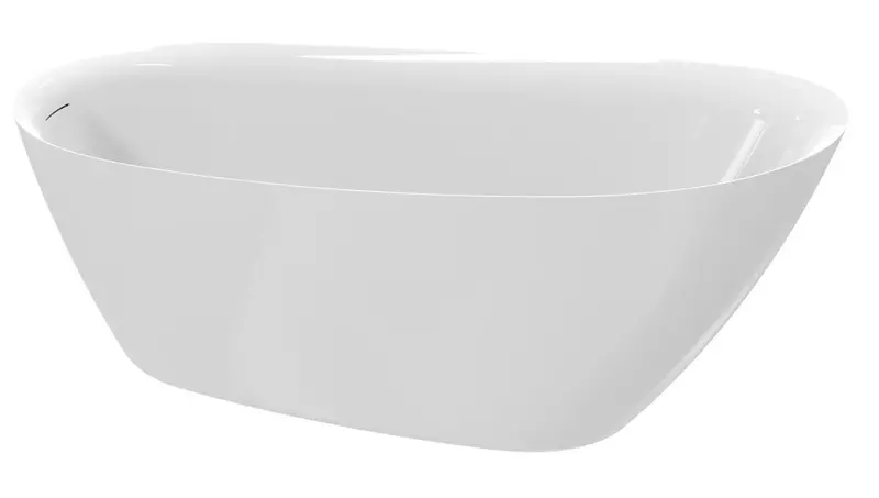 Ванна акриловая AQUAme AQM3503GW 16873 с ножками с сифоном белая 89500₽