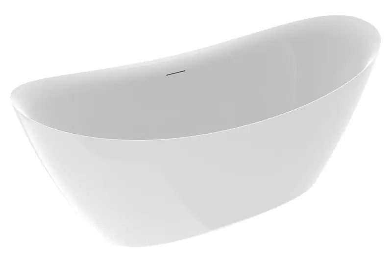 Ванна акриловая AQUAme AQM3504GW 16873 с ножками с сифоном белая 89500₽