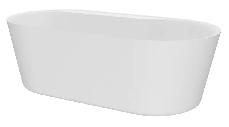 Ванна акриловая AQUAme AQM3505MW-L 18085 с ножками с сифоном белая матовая левая 109500₽