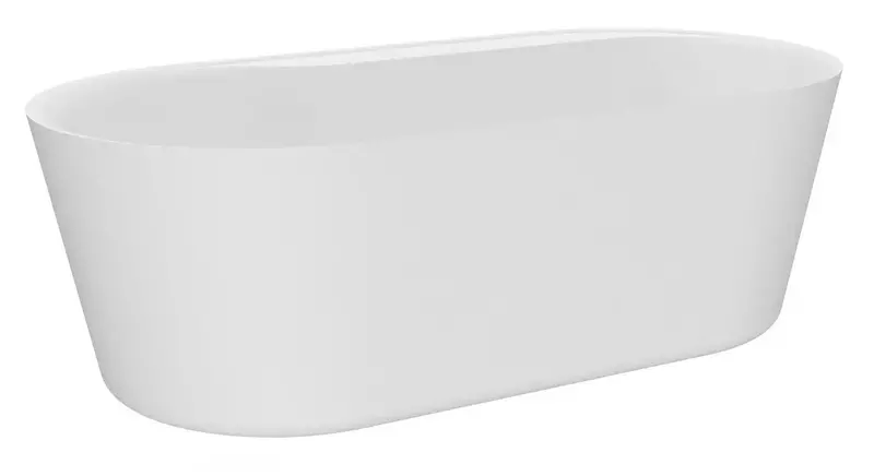 Ванна акриловая AQUAme AQM3505MW-R 18085 с ножками с сифоном белая матовая правая 109500₽