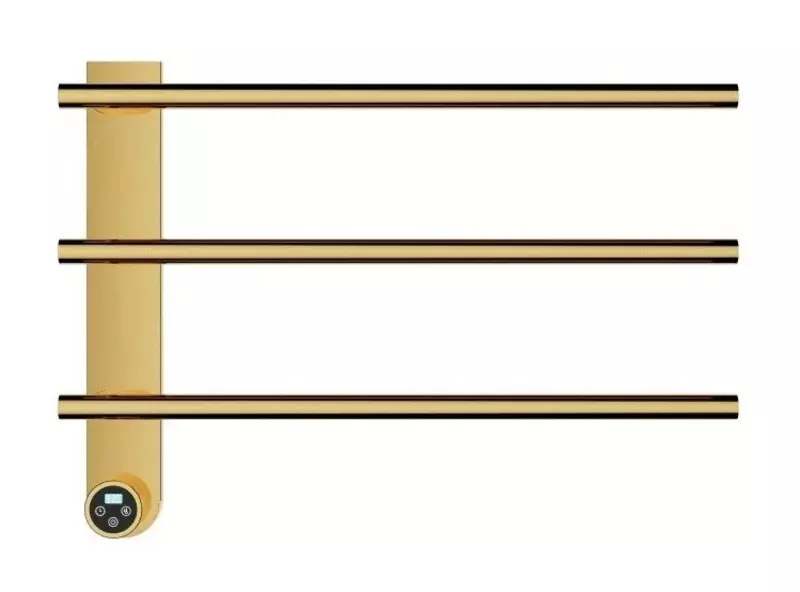 Электрический полотенцесушитель «AQUAme» AQM3113BG 52/42 шлифованное золото