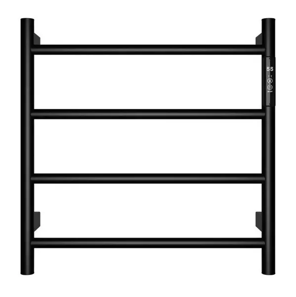 Электрический полотенцесушитель «AQUAme» AQM3124MB 47/47 чёрный матовый правый