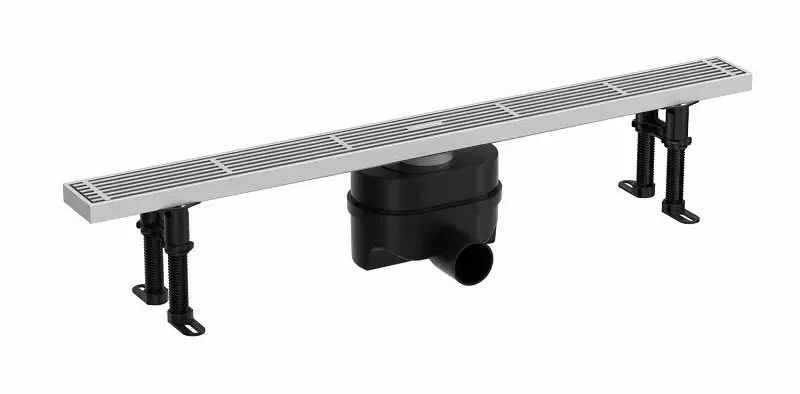 Душевой лоток Allen Brau Reality 950028BN 650мм боковой выпуск брашированный никель 13440₽