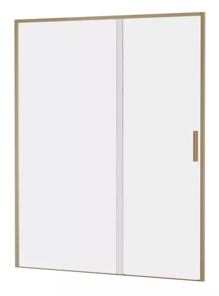 Душевая дверь Aquanet Pleasure Evo AE65-N160-GBT 160190 прозрачнаязолото-никель брашированный универсальная 29390₽