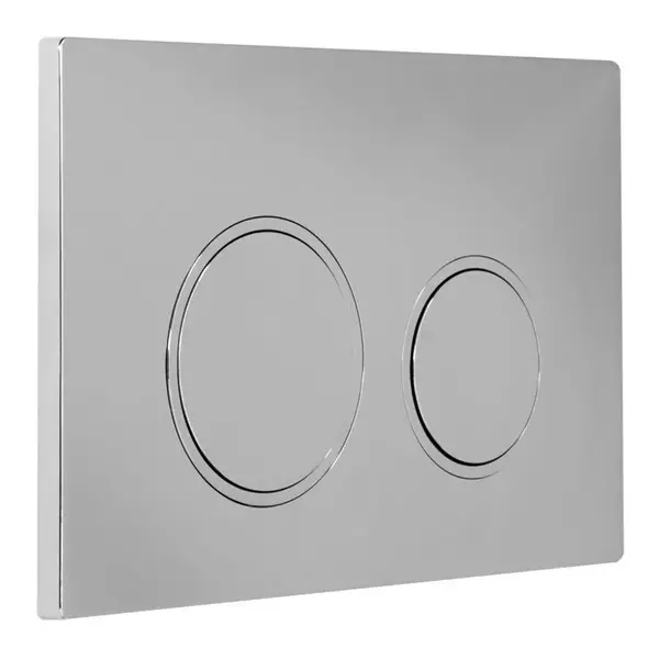 Кнопка смыва «Aquanet» AQ-PRO-02CR пластик хром AQ-PRO-02CR