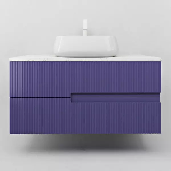 Тумба с раковиной Benetto Solo 100 LT-2164 4439 подвесная Ral 5014 141599₽