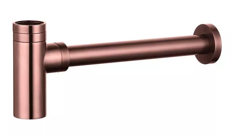 Сифон для раковины AQUAme AQM7010BC шлифованная медь 7100₽