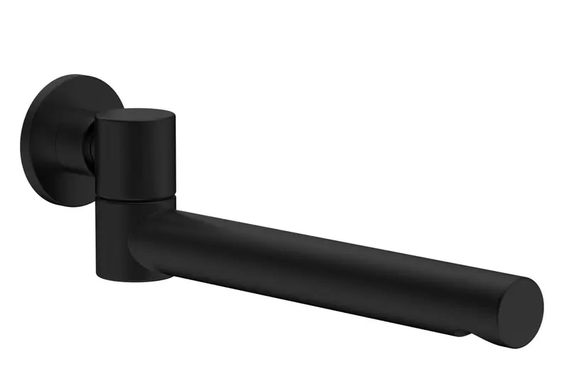 Излив к смесителю AQUAme AQM8303MB чёрный матовый 10000₽