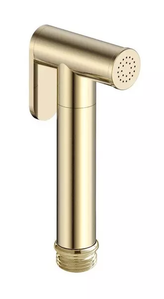 Ручная гигиеническая лейка AQUAme AQM8511BG шлифованное золото 4900₽