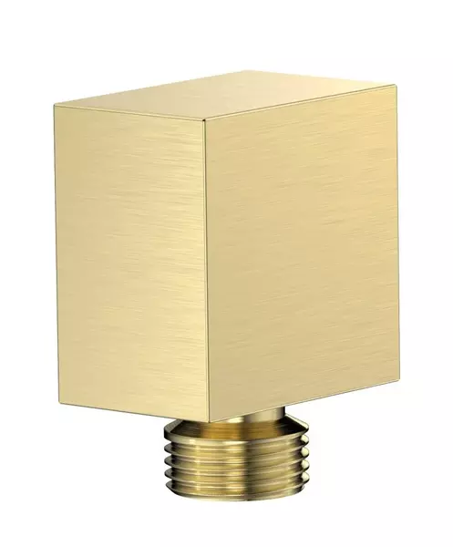 Подключение для душевого шланга AQUAme AQM8713BG шлифованное золото 3400₽